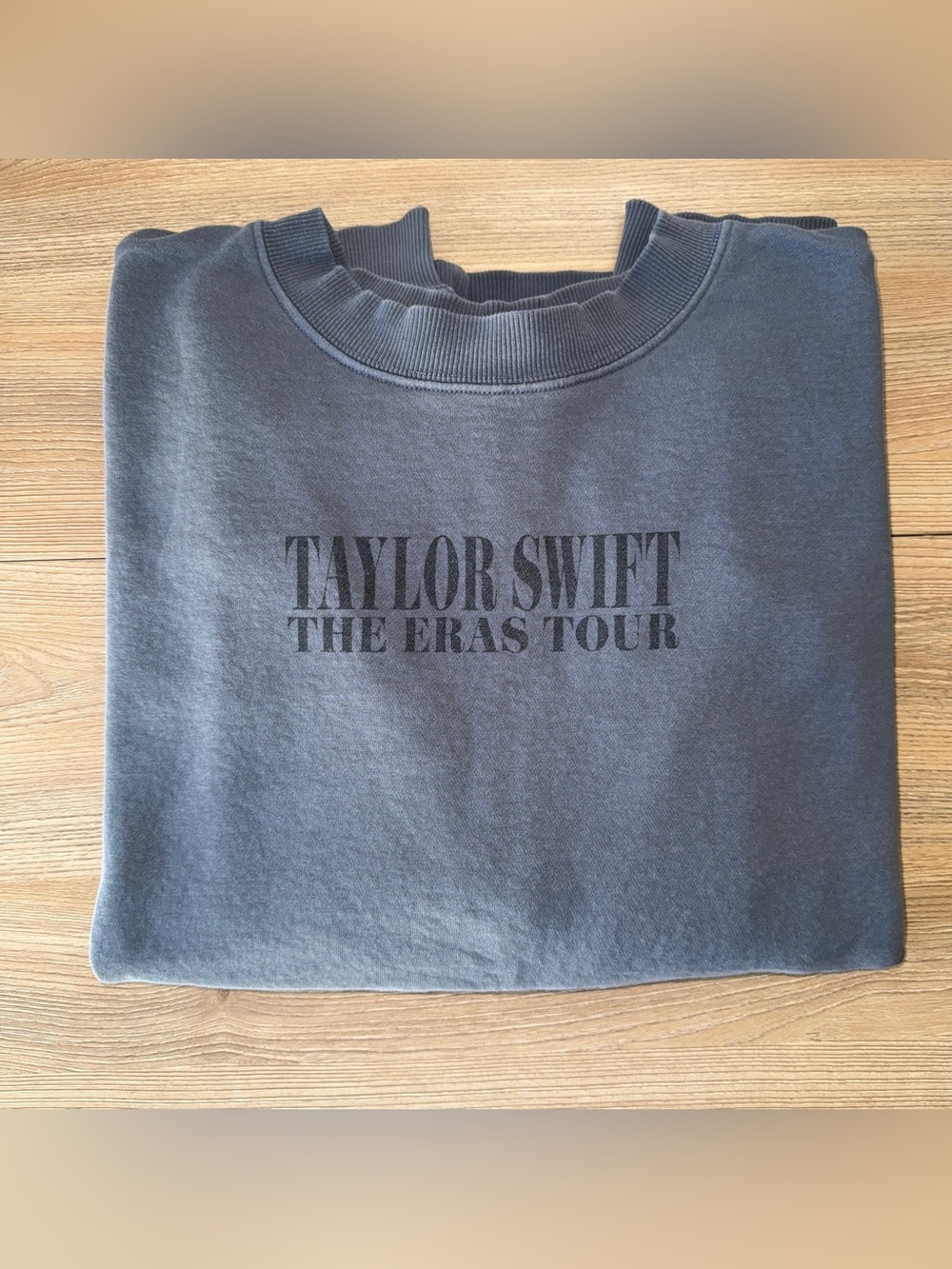 Taylor Swift Eras Tour Blue Crewneck 2XL